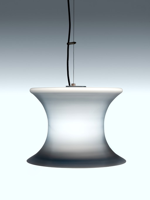 Lampe suspendue Opaline - Verre de Murano - Luciano Vistosi