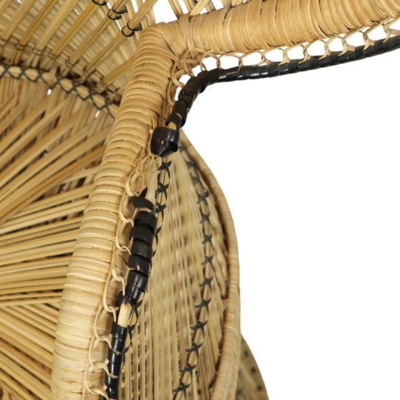 Image 1 of Silla Pavo Real Ratán Silla Emanuelle XL