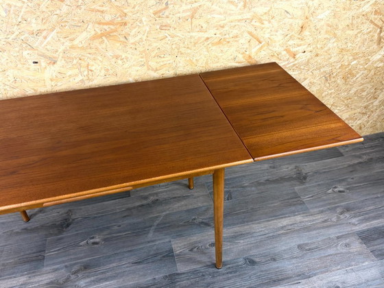 Image 1 of 1960s/70s Teak Dining Table, Danish Modern Design, Denmark