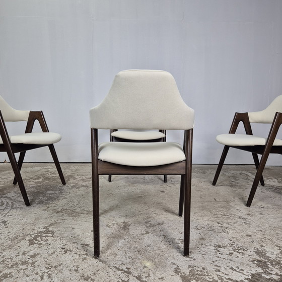 Image 1 of Sedia da pranzo vintage danese "Compass Chair" di Kai Kristiansen