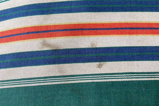 Image 1 of Set Of 2 Ikea Kon Tiki Folding Chairs Designed By Gillis Lundgren (1970s)