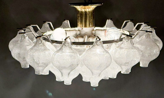 Image 1 of Lampada da soffitto/sospensione di J.T. Kalmar, modello: Tulipan, Austria, anni '60
