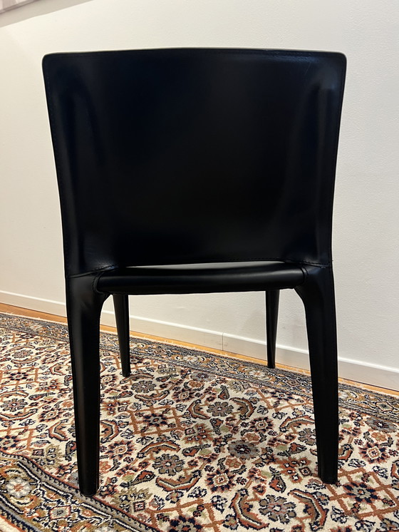 Image 1 of Sedia Cassina in pelle Bull, Mario Bellini