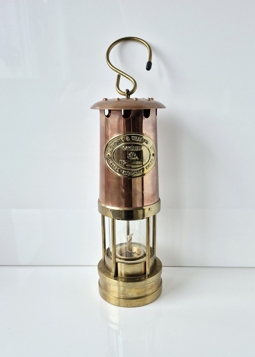 E. Thomas & Williams Wales Cambrian Miner's Lamp