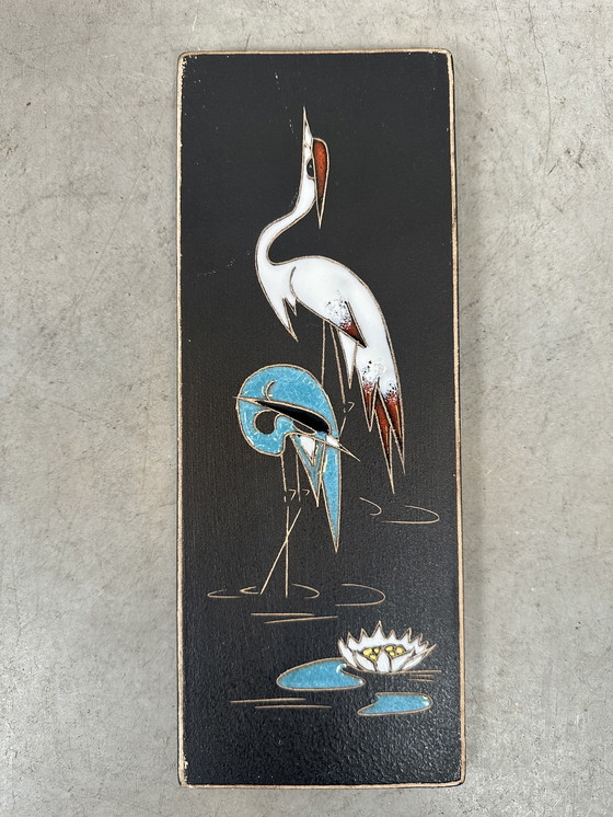 Image 1 of 2x RUSCHA Keramik wall plates