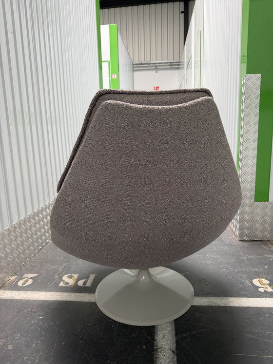 Artifort F510 Geoffrey Harcourt – Vintage Design Armchair – Swivel chairs, Textile (photo 6 of 13)