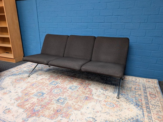 Image 1 of 1x Driezitsbank en 2x fauteuil, Cordemeyer voor Gispen, jaren 60