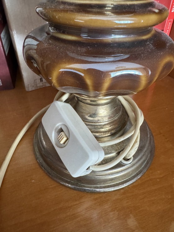 Lampe Vintage Style Quinquet – Metal (photo 4 of 5)