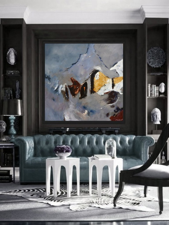 Il mio villaggio in inverno – Arte, Tela (photo 2 of 7)