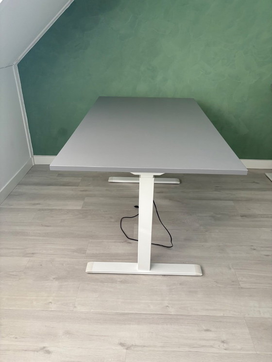 Image 1 of Height-adjustable IKEA desk