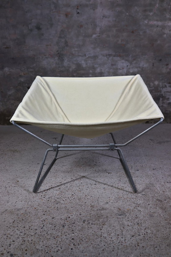 Image 1 of AP-14 – “Anneau” loungestoelen – Set van 2 – Pierre Paulin – A. Polak – Nederland / Frankrijk – jaren 1950