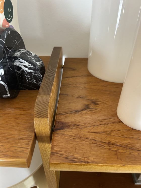 Image 1 of Parete attrezzata indipendente in stile scandinavo vintage