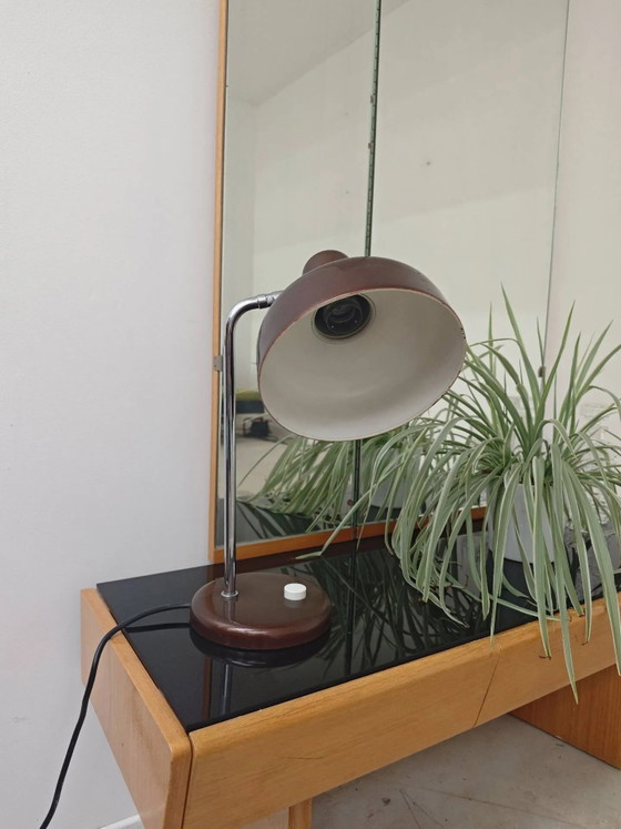 Szarvasi table lamp Hungary 1960 – Metal, Vintage (photo 9 of 13)