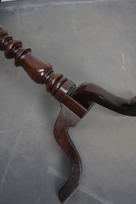 Image 1 of Table à vin victorienne en acajou du XIXe siècle