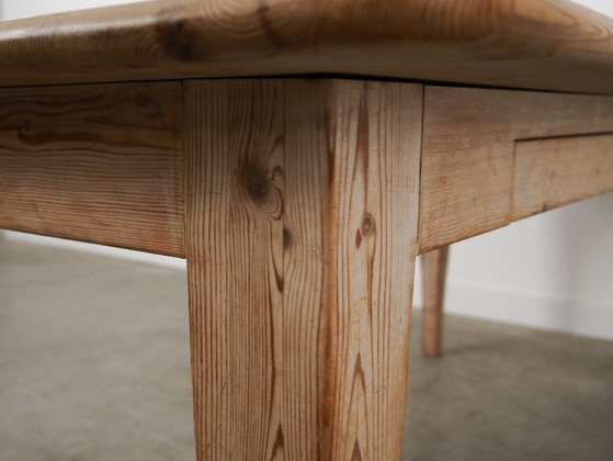 Image 1 of Kiefernholztisch, dänisches Design, 1990er Jahre, hergestellt in Dänemark