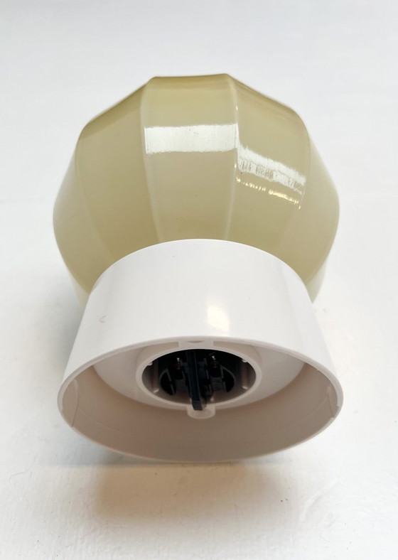 Image 1 of Lampada da soffitto Art Déco beige di Thabur, anni '40