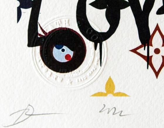 Image 1 of DEATH NYC Estampe d'art signée avec certificat d'authenticité