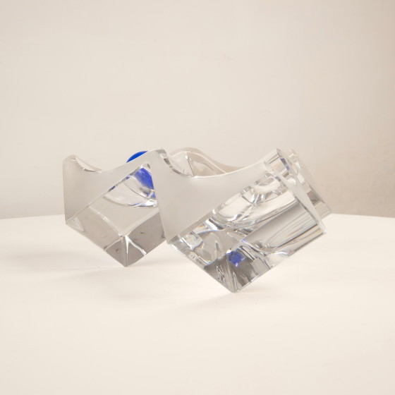 Skulpturaler Roc Vide-poche von Daum France, 1980 – Tischdekoration, Crystal (photo 17 of 26)