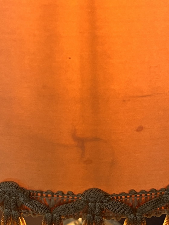 Image 1 of Lampe de table 1960 Ananas en relief Verre poli