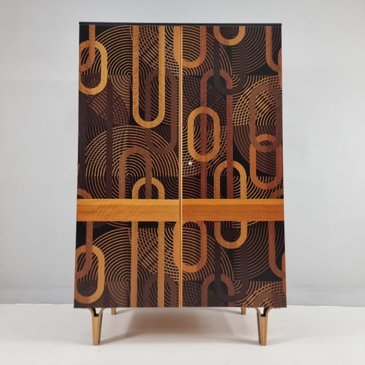 Armoire vintage en hêtre, 1970