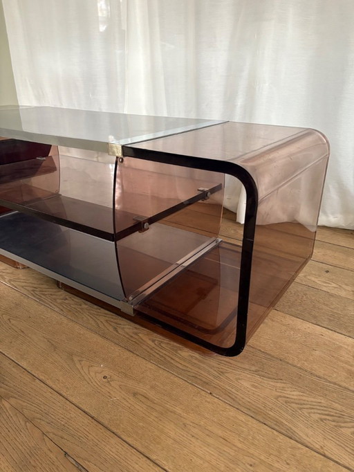 Space Age TV-Schrank und Plattenkiste