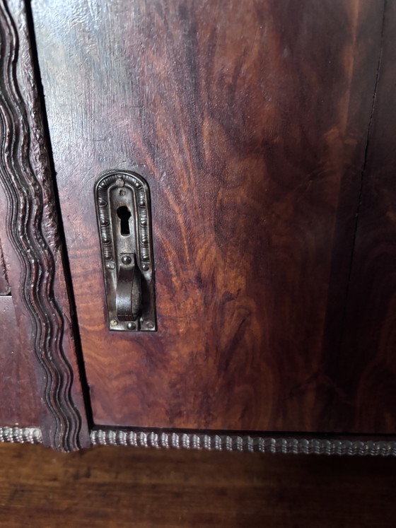 Escritorio secreter de madera de cerezo de 1830. – Metal, Wood (photo 4 of 14)
