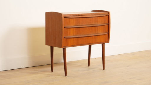 Commode vintage | 3 tiroirs | Table de chevet