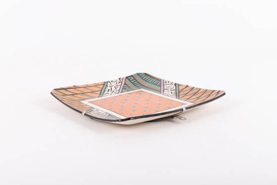 Image 1 of Assiette en porcelaine postmoderne de Dorothy Hafner