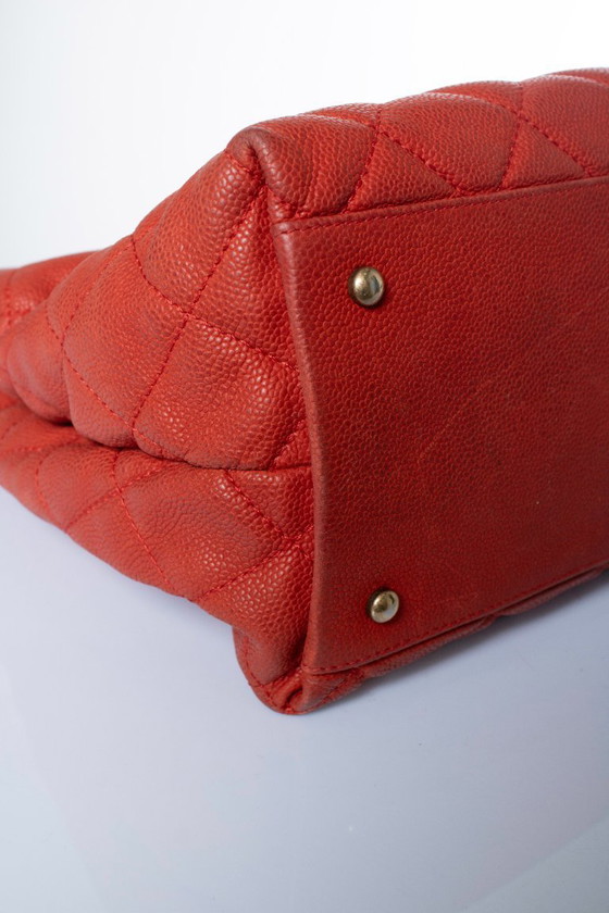 Chanel, gewatteerde portobello rode kaviaarleren tas – Schoudertassen, Calfskin (photo 16 of 18)
