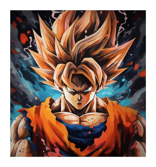 Alberto RICARDO - Dragon Ball 2 - Toile d'artiste