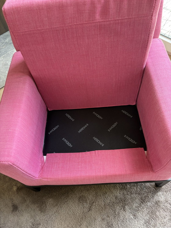 Image 1 of Fauteuils Meridiani (lot de 2) – rose – housses amovibles