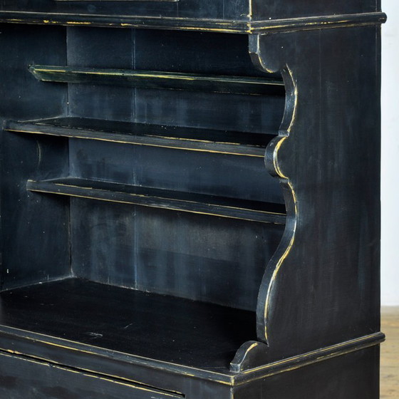 Image 1 of Black Pine cabinet, circa 1900