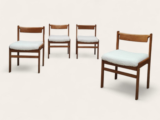 4 sedie Mid-Century