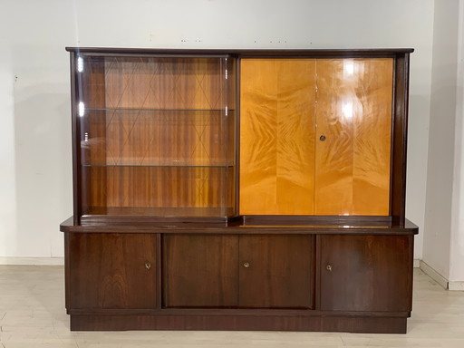 Mid - Century highboard cabinet living room cabinet buffet vintage