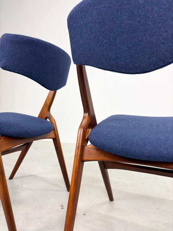 Set 'Aska' Dining chairs by Louis van Teeffelen for Wébé – Wood (photo 16 of 20)