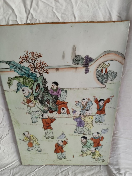 4 piastrelle cinesi in porcellana – Decorazioni murali (photo 3 of 13)