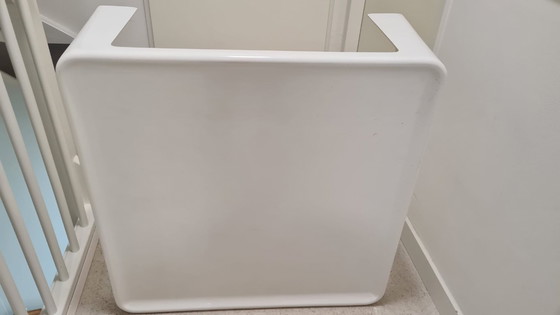 Image 1 of XL Space Age B&B Amanta Couchtisch von Mario Bellini aus Fiberlite-Material