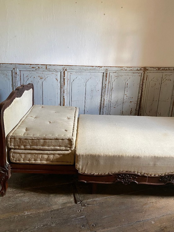 Uitschuifbaar Divan of Daybed – Textiel, Hout (photo 14 of 22)