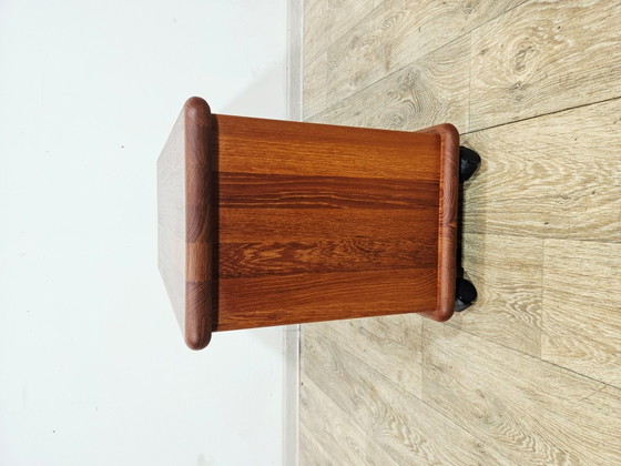 Scandinavian Teak TV Hi-Fi Cabinet, 1970s – TV furniture, Wood (photo 4 of 12)