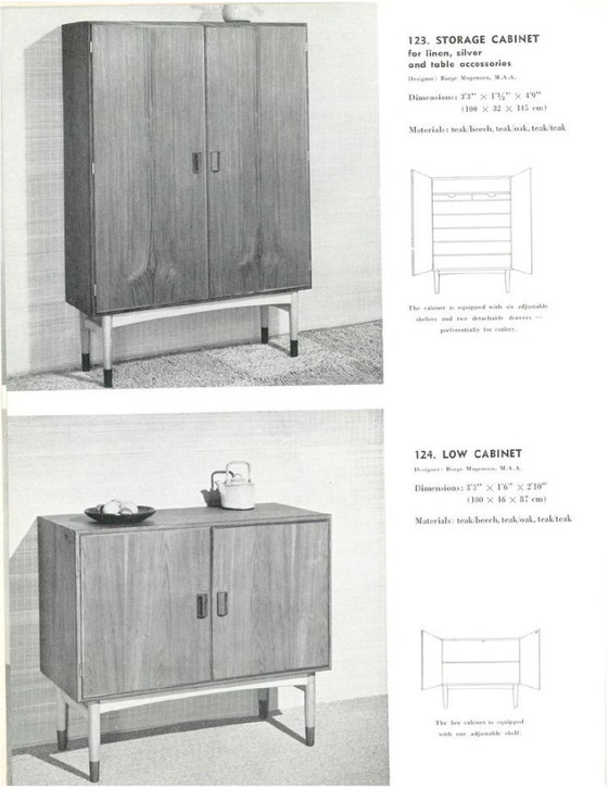 Image 1 of Armoire haute Børge Mogensen teck danois