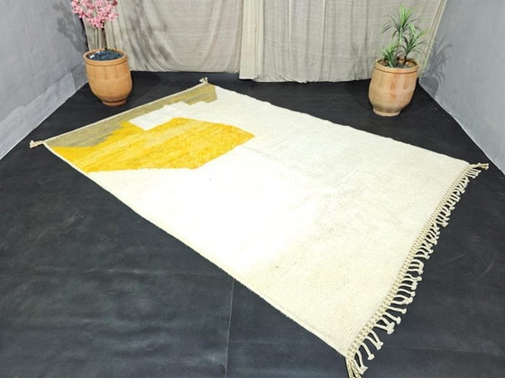 Image 1 of Handgemaakt Berber Beni Ouraine tapijt, traditionele stijl, formaat 1,5/2,5 m