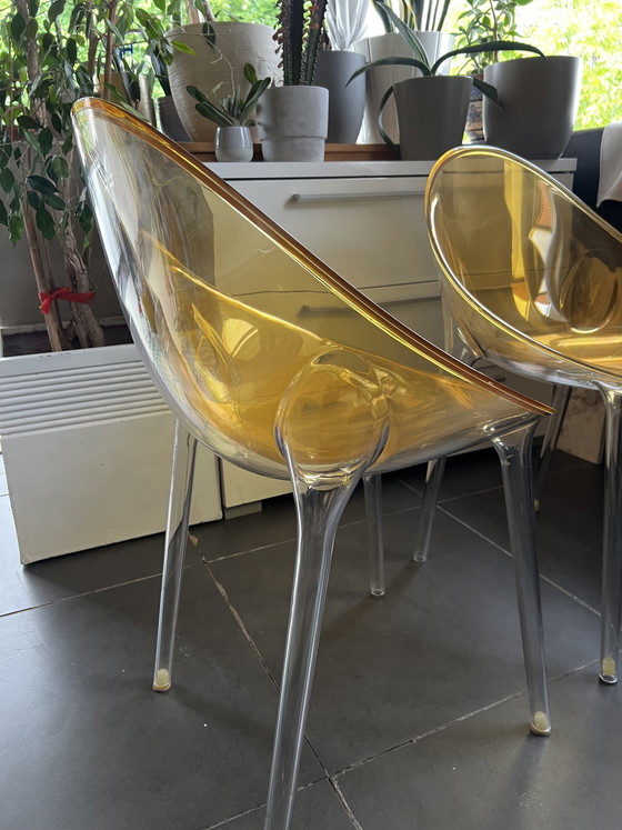 Image 1 of 2x Silla Kartell Mr. Impossible Shell, juego de Philippe Starck