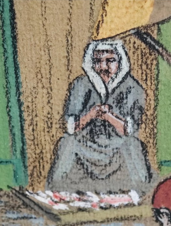 Image 1 of Orientalistisch schilderij, ca. 1930