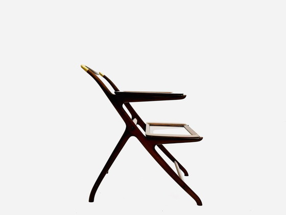 Image 1 of Modell 65 Servierwagen von Ico & Luisa Parisi für Angelo De Baggis – Italien, 1950er Jahre