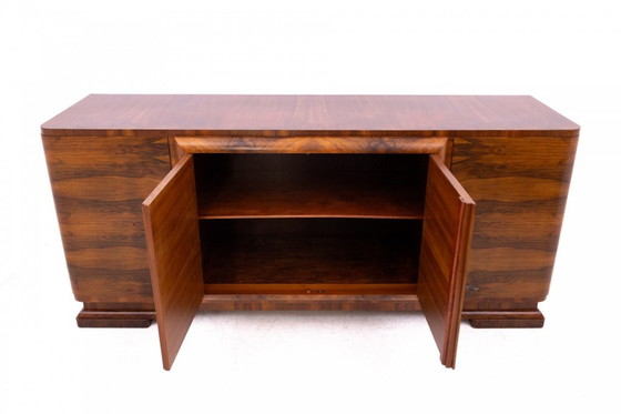 Image 1 of Buffet Art déco des années 1940, Pologne.