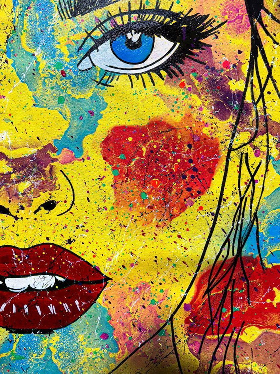 Image 1 of GONGAS - Closer - Toile d'artiste