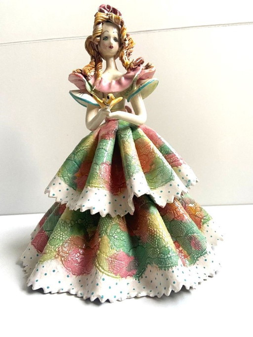 Collection Sujet Figurine Poupée Biscuit de Porcelaine Signée Cythère Napoléon III