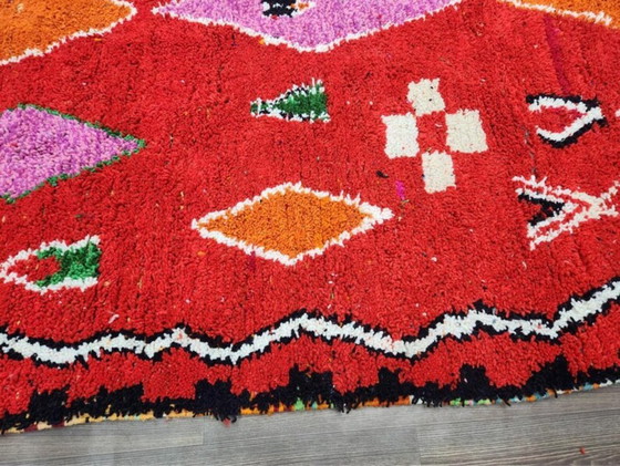 Tapis berbère marocain authentique tissé à la main 270 cm x 160 cm – Cotton (photo 4 of 6)