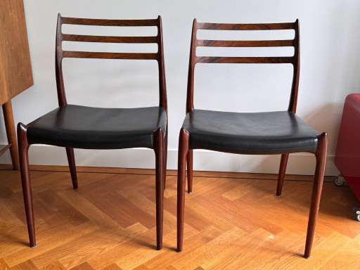 6 chaises Niels Otto Møller