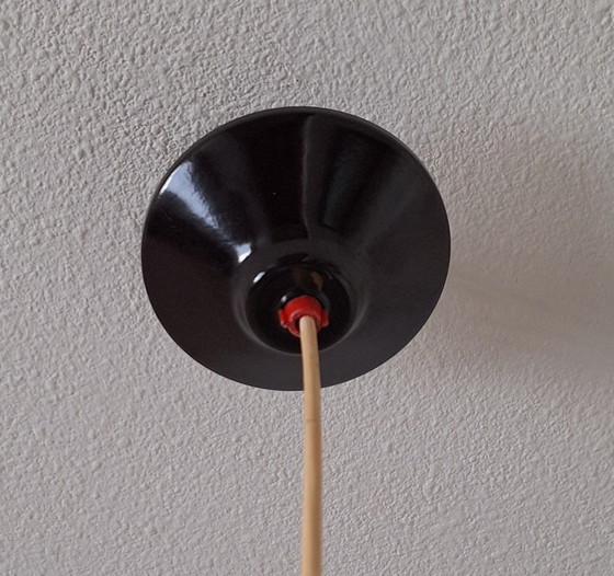 Image 1 of Lampada lampadario - Design olandese - Philips - Louis Kalff - Vetro satinato - Anni '50/60